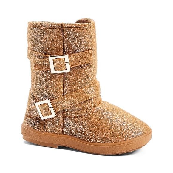 Shoe Box Trading | Camel Double-Buckle Bootie - Girls Size 12 (New in Bag) - Picture 1 of 16